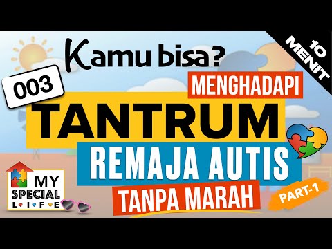 E003 Mengatasi Tantrum Pada Anak Autis - Part 1 - My Special Life Channel