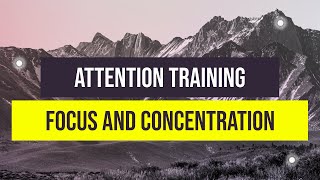 5 Min Brain Training  Focus and Concentration