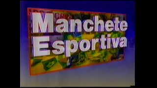 Intervalo Rede Manchete Manchete Esportiva 27 02 1997 4 8