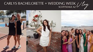 VLOG: Phoenix Bachelorette / Wedding  Hibachi Chef, Pickleball, Pool Time