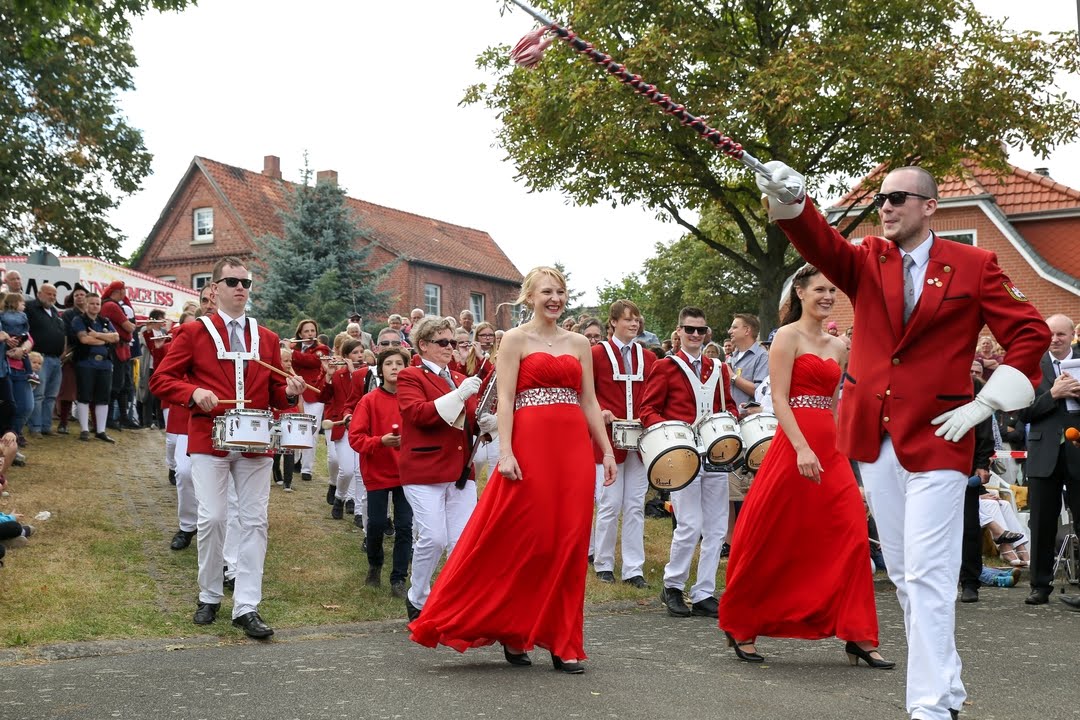 Spielmannszug Bardowick beim Erntedankfest Bardowick 2016 - 4K/UHD