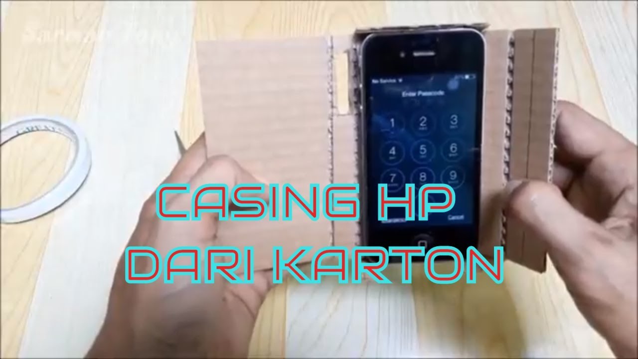  Cara Membuat Casing HP Pakai Kardus Bekas YouTube