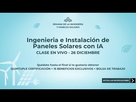 ✅ Paneles solares