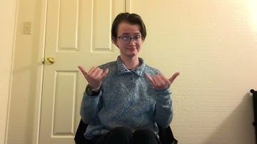 ASL 101 Midterm Video
