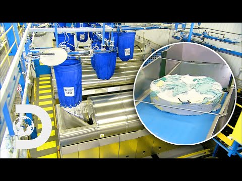 How Do Hospitals Wash Their Dirty Laundry? | How It’s