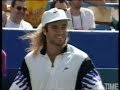 agassi imitates mcenroe hilarious