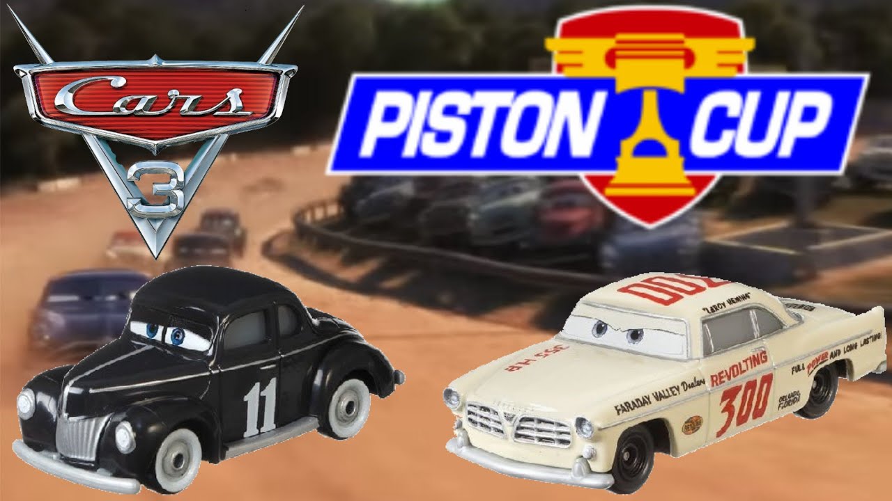 Heyday Junior Moon And Heyday Leroy Hemming - Disney Cars Diecast