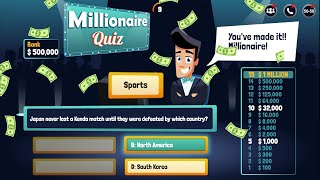 Who Wants To Be Millionaire Quiz Game - Question About Sports screenshot 2