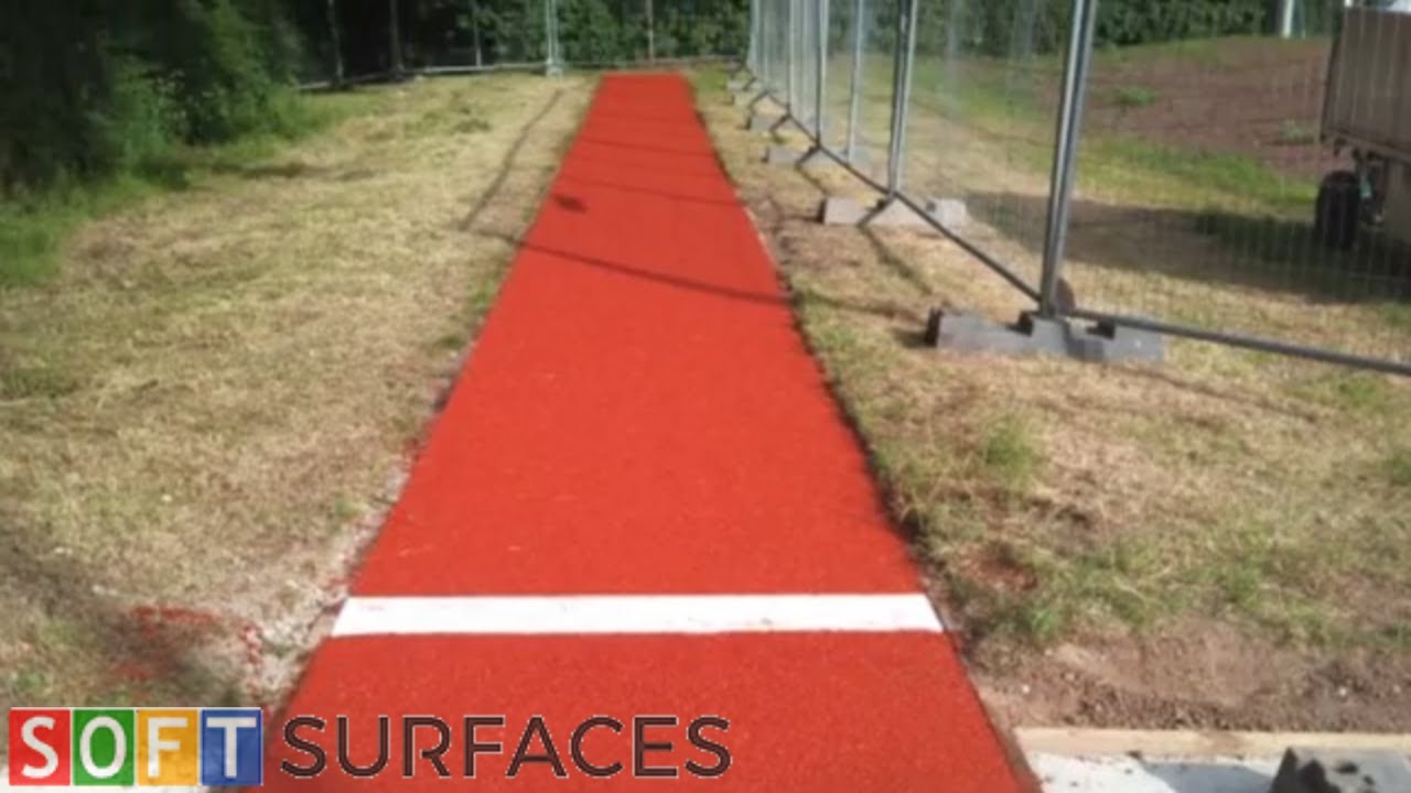 Polymeric Surface Long Jump Runway in Kettering, Northamptonshire ...