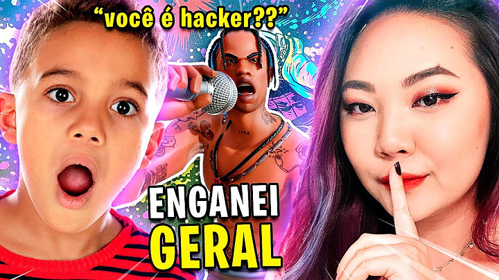 ENGANEI USANDO A SKIN DO TRAVIS SCOTT ANTES DE TODO MUNDO - FORTNITE
