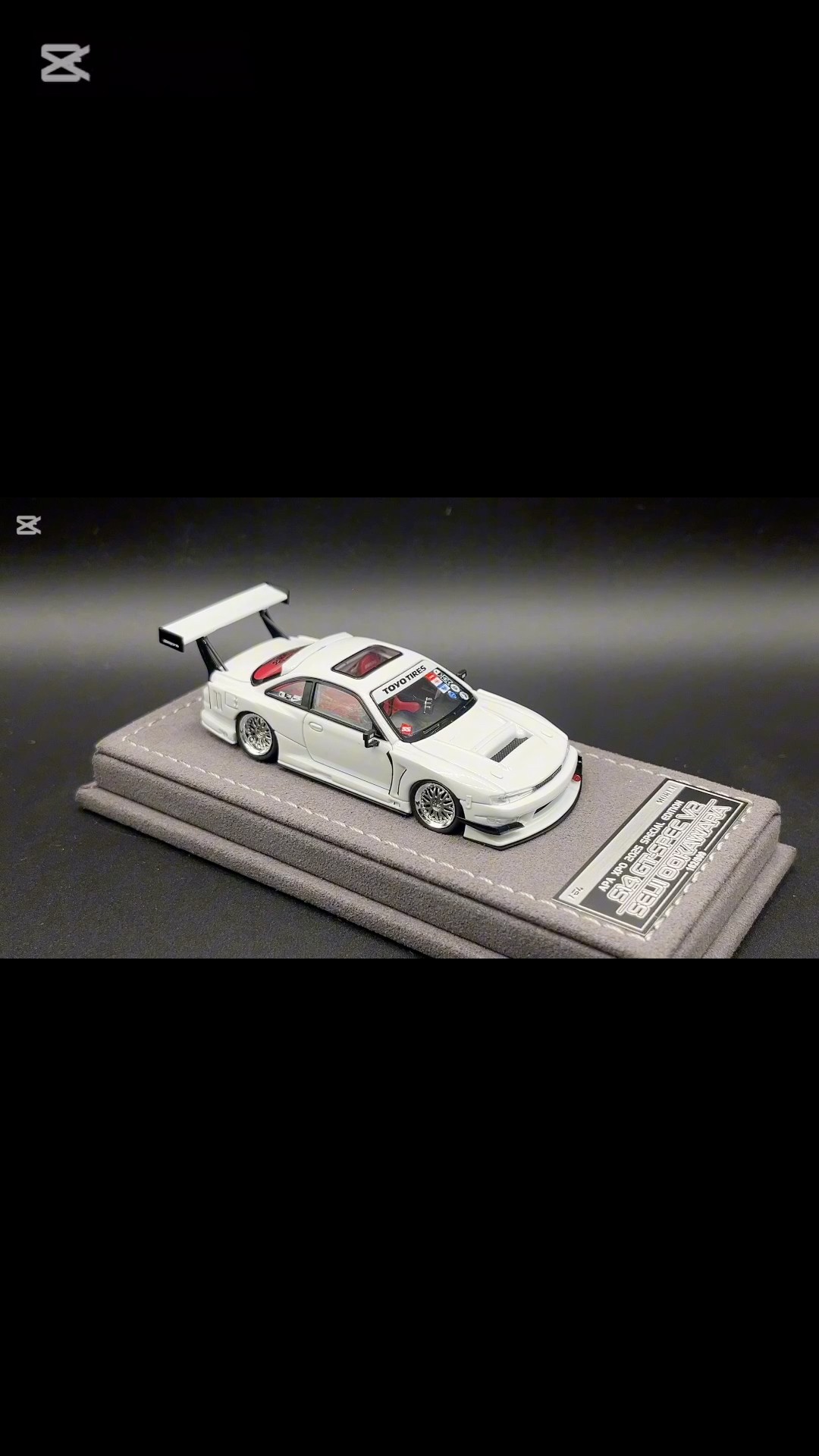 Mortal Model 1/64 Nissan Silvia S14 GT-Spec V2 Seiji Ookawara