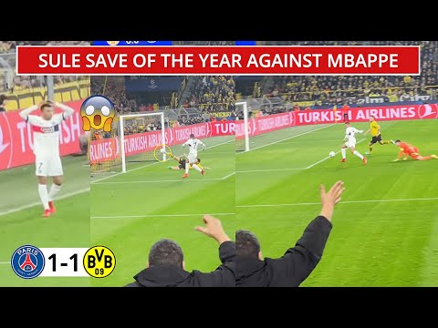 🤯Kylian Mbappé Did Nunez OR Niklas Süle Makes Save of the Year? During Dortmund vs PSG!