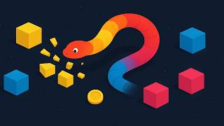 🎮 Color Snake Dash – Classic Arcade Challenge! - 16 screenshot 1