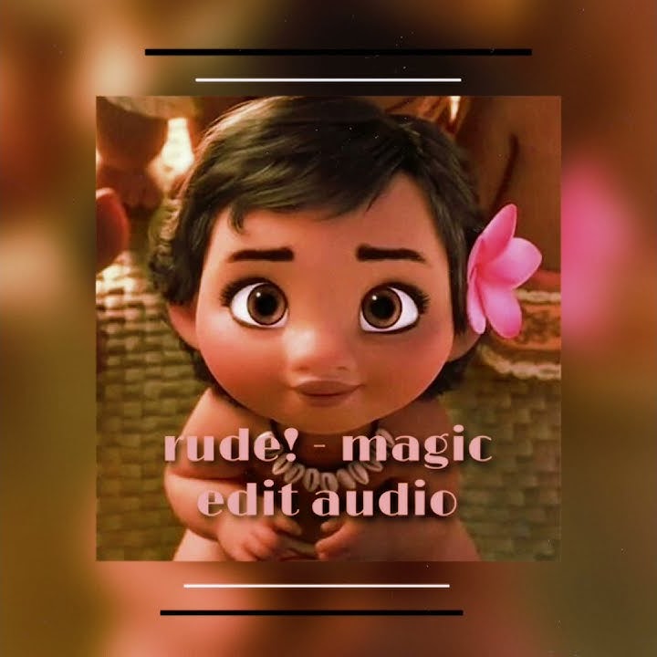 rude! edit audio