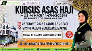 Download Lagu KURSUS ASAS HAJI 1447H / 2026M   ( MINGGU 3) MP3 Download Lagu KURSUS ASAS HAJI 1447H / 2026M   ( MINGGU 3) MP3