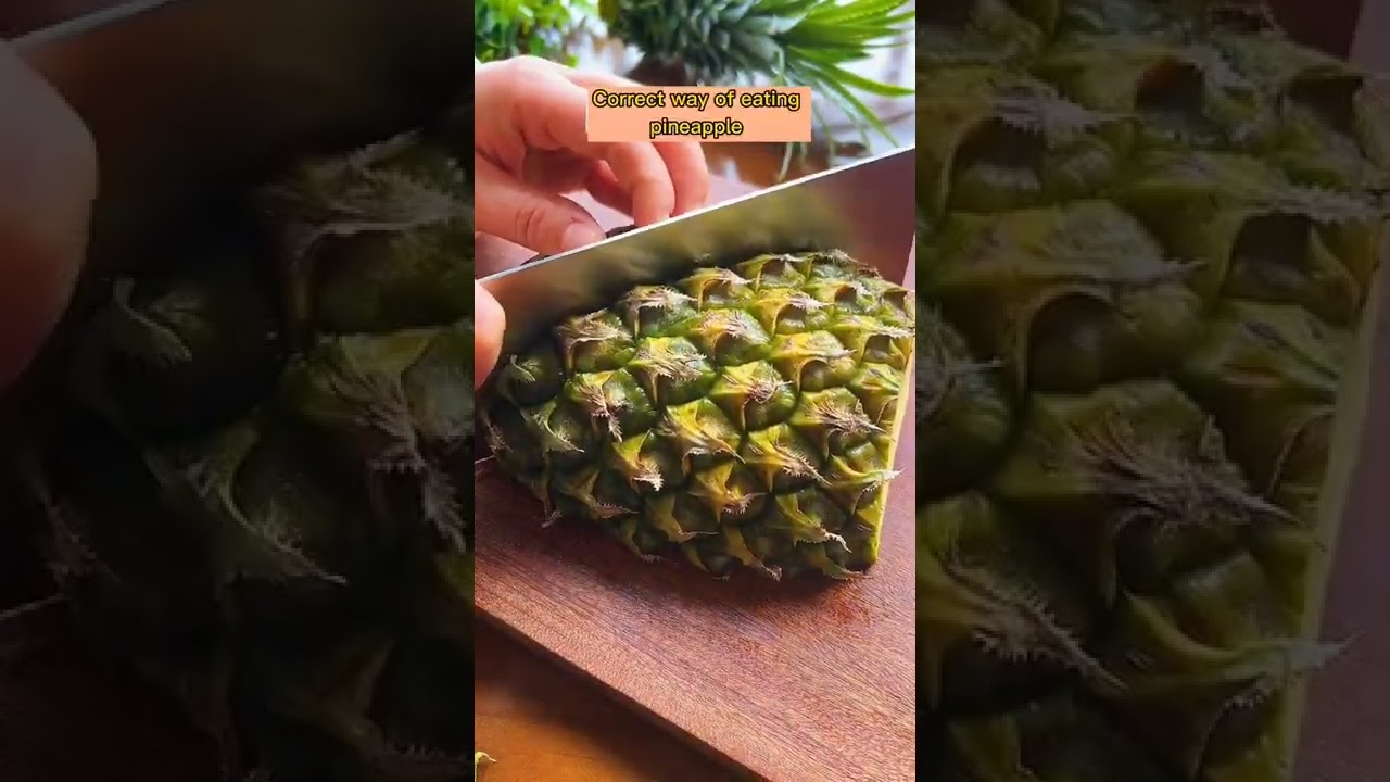 Watch The Correct way of Cutting pineapple fresh from farm #short #satisfying on YouTube Watch The Correct way of Cutting pineapple fresh from farm #short #satisfying on YouTube