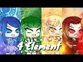 4 Element api,air,sinar dan tanaman(Gacha life)//original Movie//