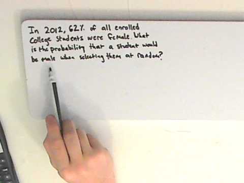 statistics - probability - complementary rule - example 1