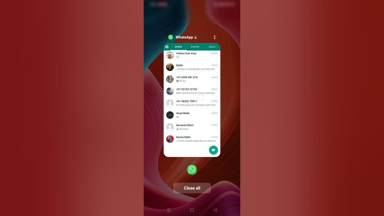 how to set different wallpaper background in WhatsApp YouTube