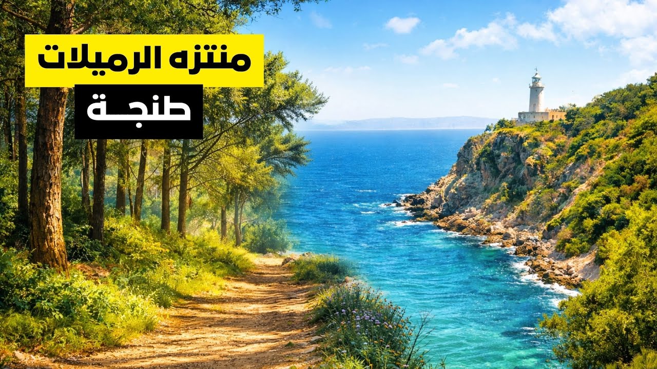 مكان سيبهرك في طنجة 🇲🇦 | منتزه الرميلات بإطلالة بحرية ساحرة 🇲🇦 Remilat Tanger Morocco