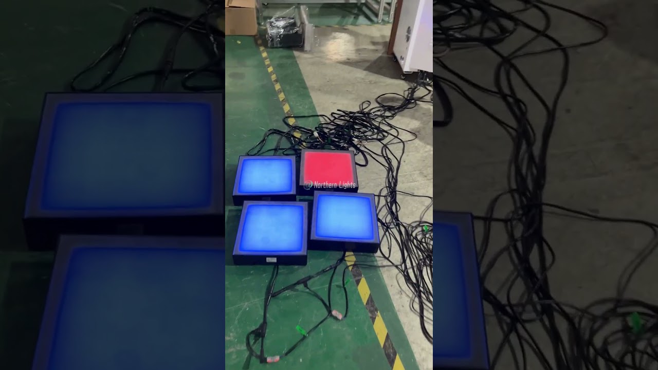 The factory is ready to shipAbout my interactive projection factory