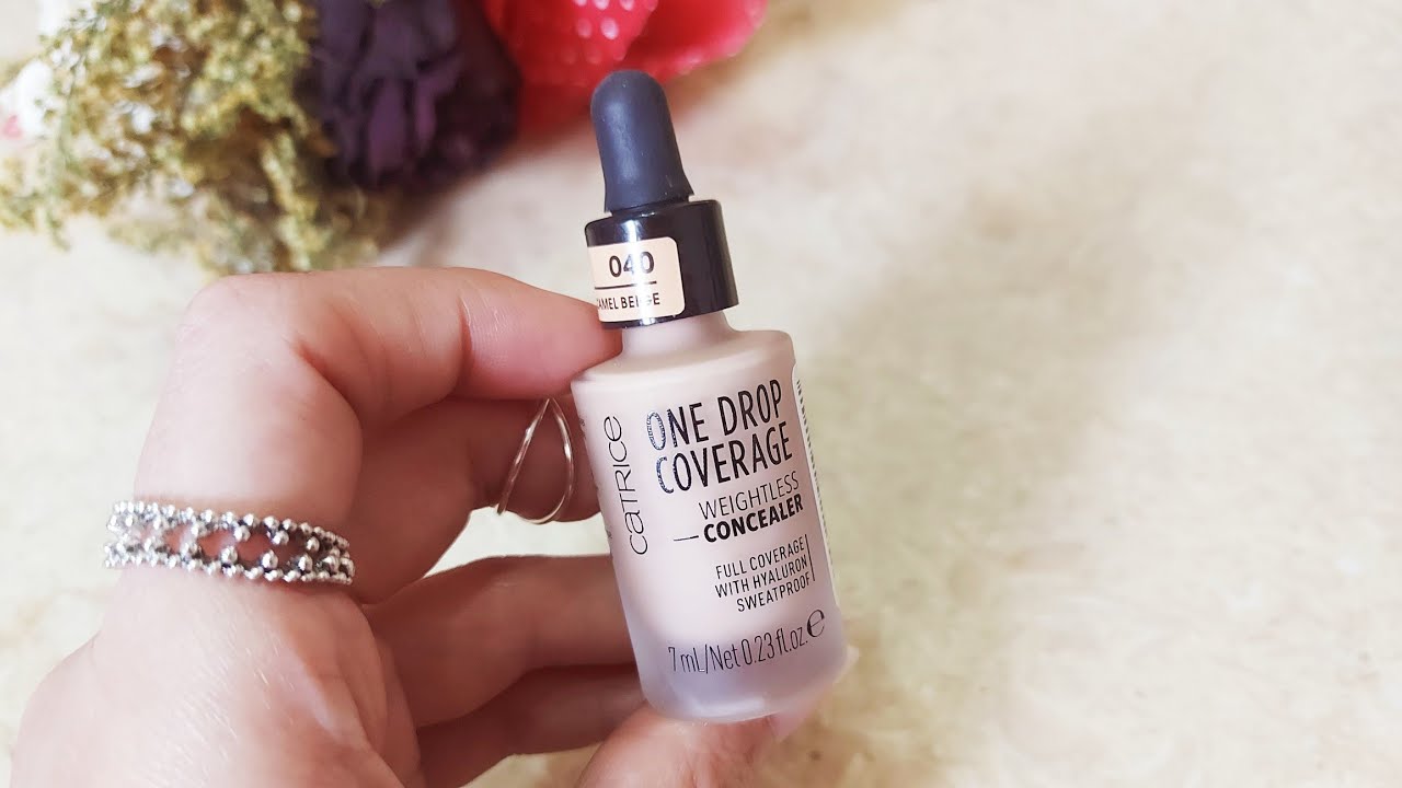 تجربه كونسيلر كاتريس الجديد | One Drop Coverage