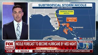 Hurricane Watch Issued For Florida Coast, Nicole Forecast To Become Hurricane At Landfall screenshot 5