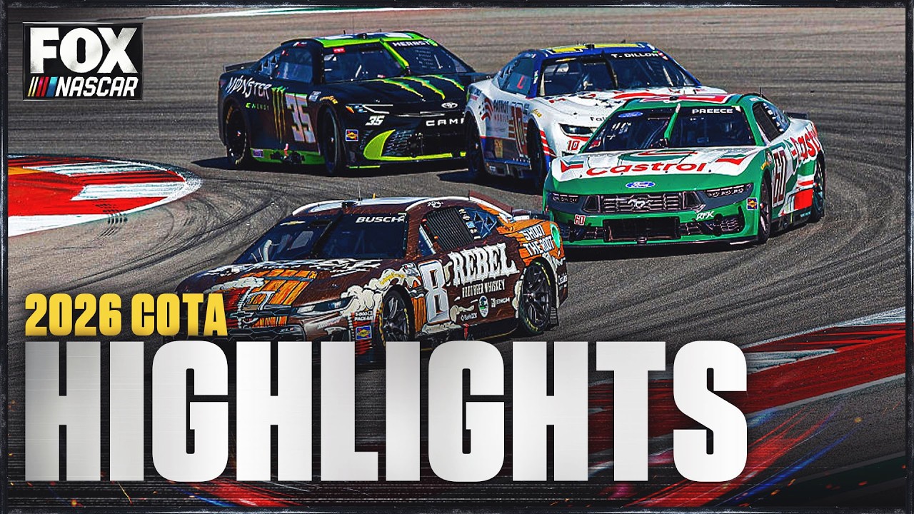 NASCAR Cup Series: 2026 DuraMax Texas Grand Prix Powered by RelaDyne Highlights 🏁 NASCAR on FOX