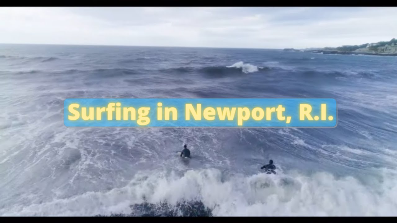 Surfing in Newport, Rhode Island after Hurricane! YouTube