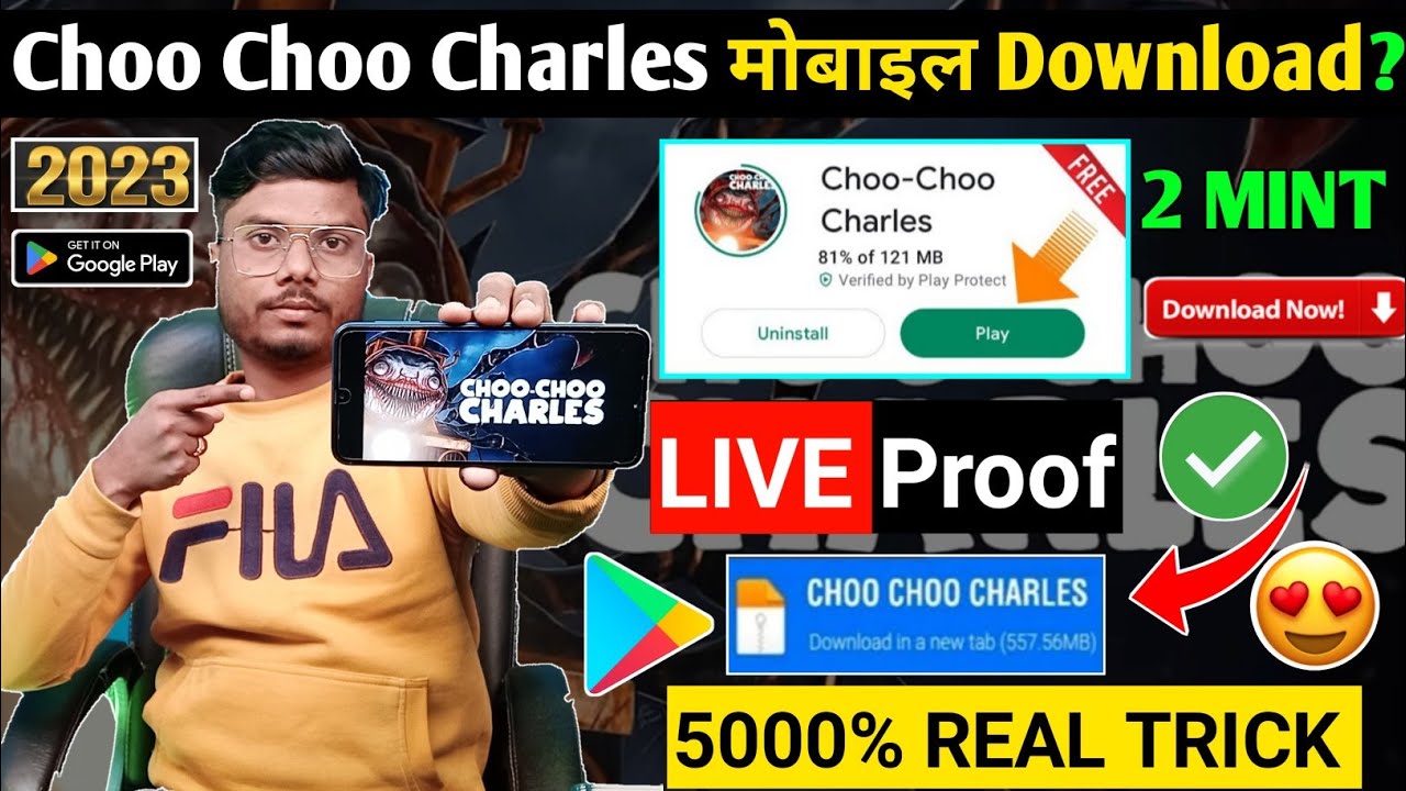 🤫CHOO CHOO CHARLES MOBILE DOWNLOAD | HOW TO DOWNLOAD CHOO CHOO CHARLES | CHOO CHOO CHARLES DOWNLOAD?