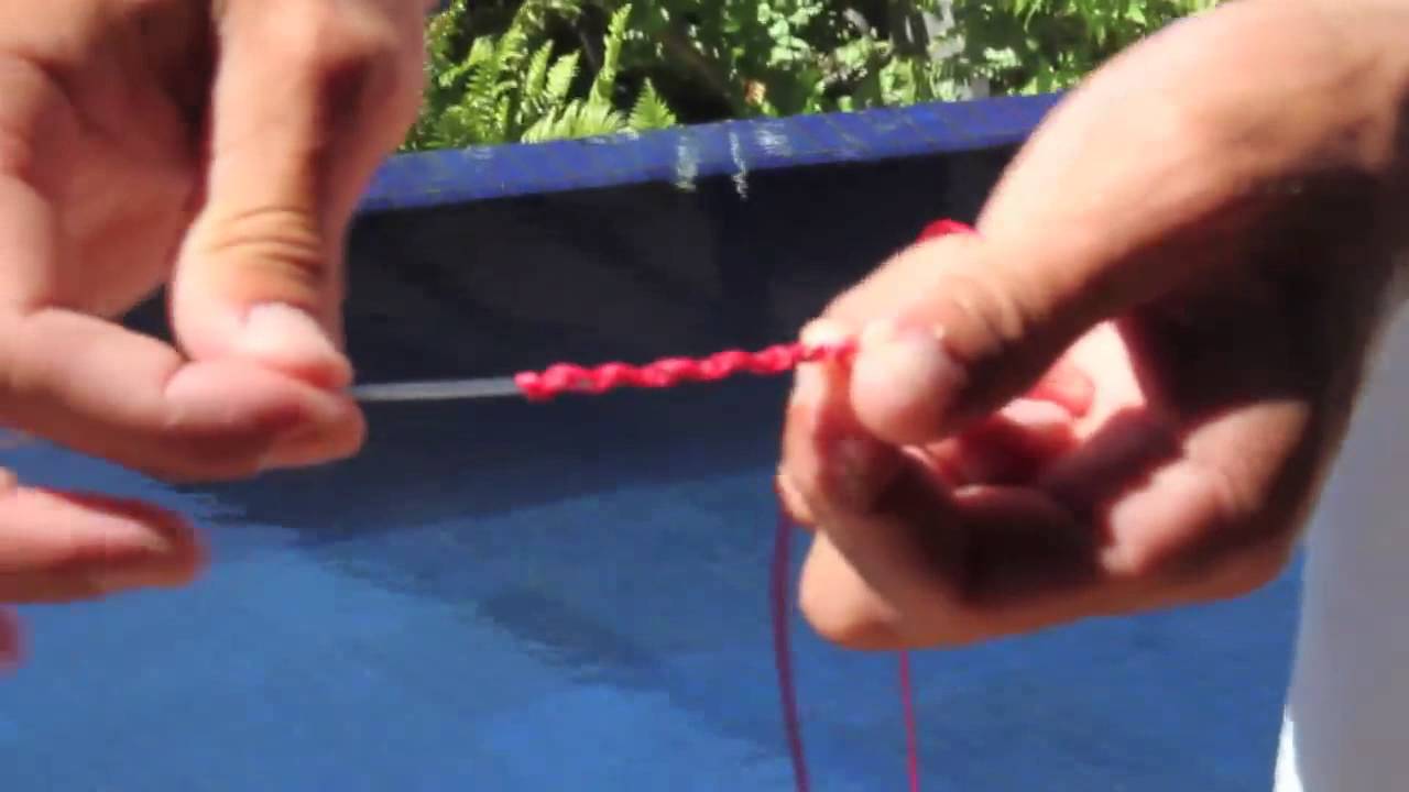 How To Tying the Bobbin Knot YouTube