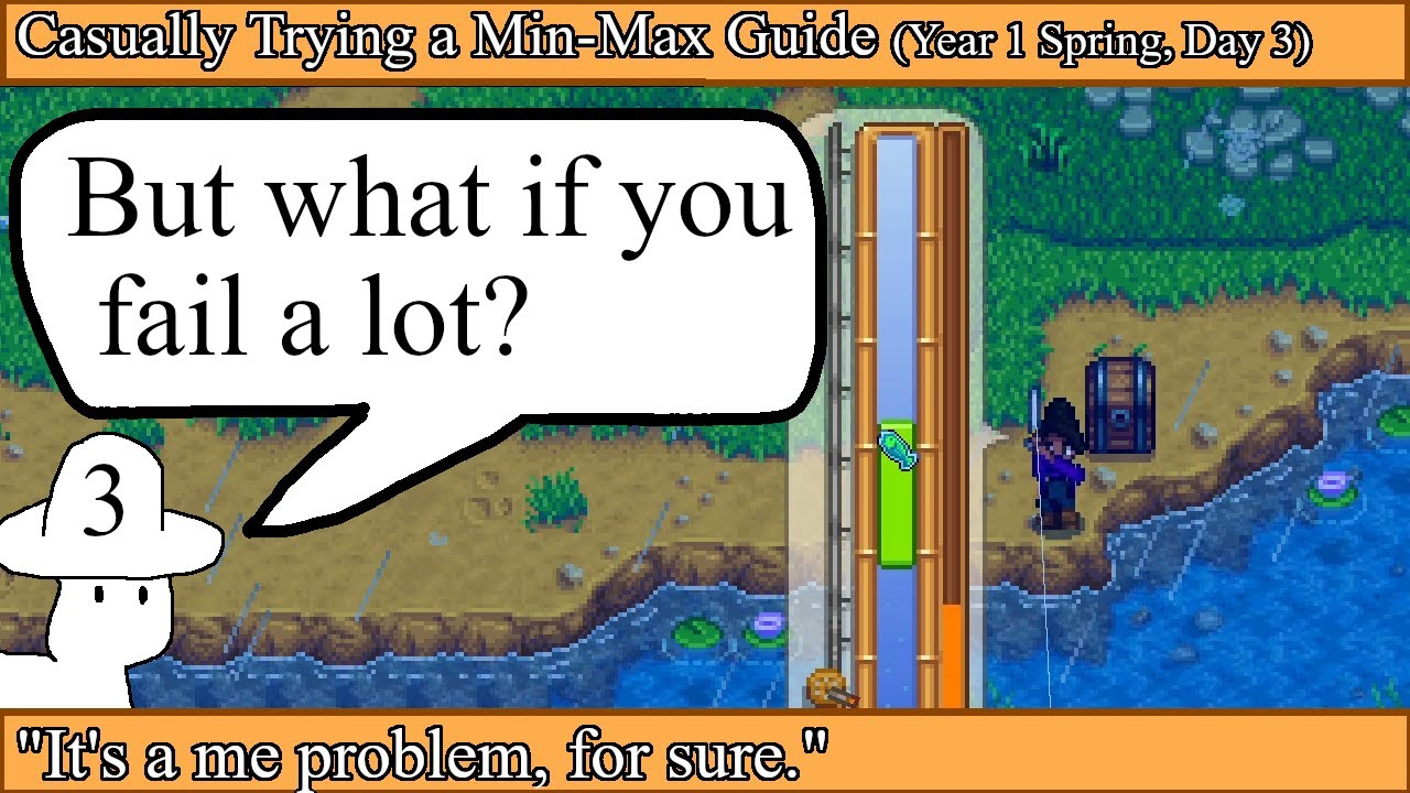 Casually Trying a Min-Max Guide (Year 1 Spring, Day 3) - Stardew Valley ...