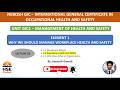 NEBOSH GIC1 | Lecture 2 | 1.2 Regulating Health and Safety | Simply Explained