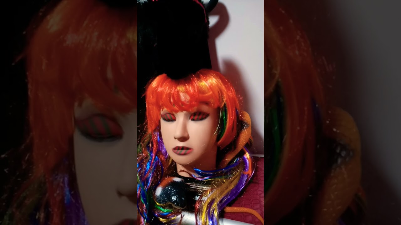 2026. 01. 17 télanyó smink szivárvány hajjal Santa mum makeup