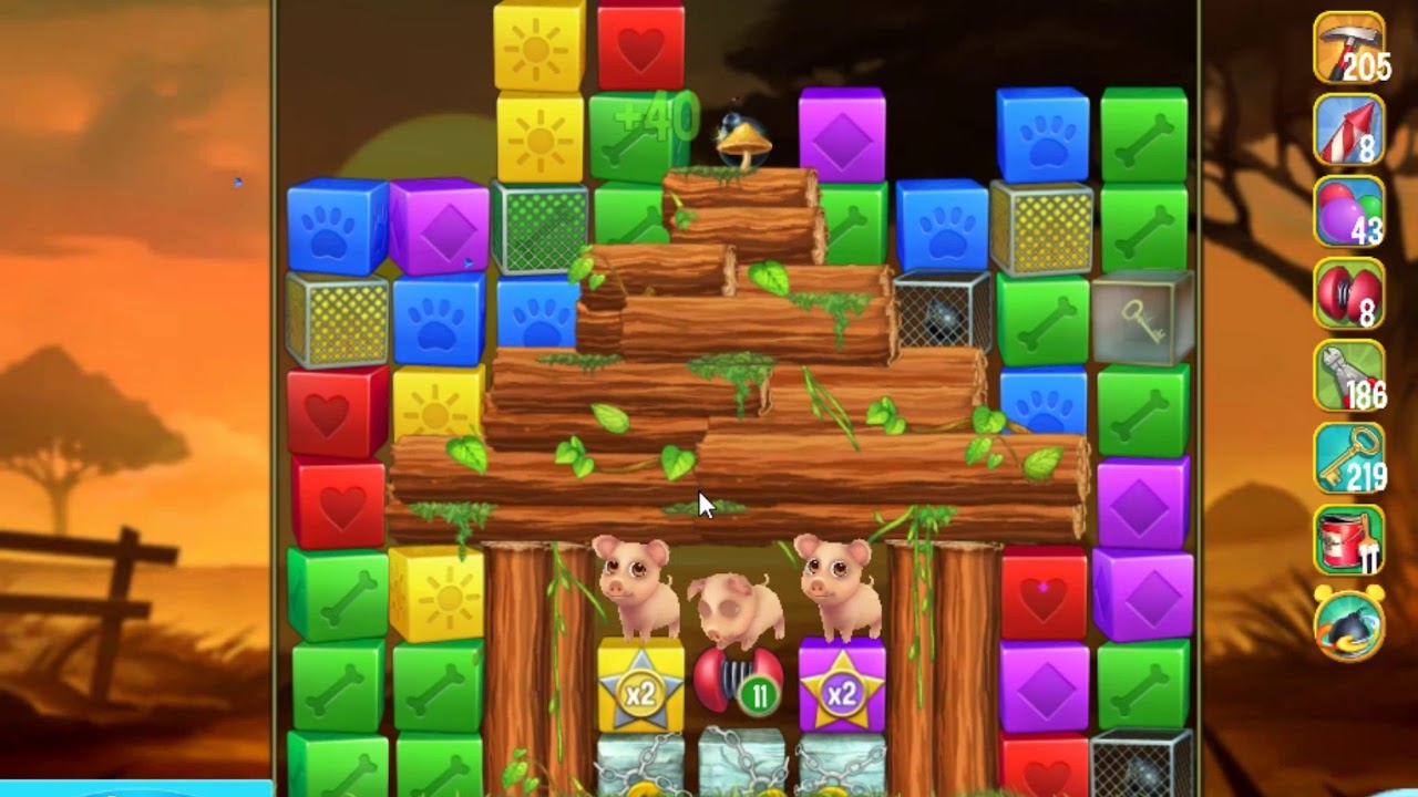 Pet Rescue Saga level 2534 no boosters ►TOBIAS DEAMON◄