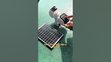 Camera năng lượng mặt trời 2 mắt xoay này không cần dùng điện,chỉ cần lắp sim 4G là Xài