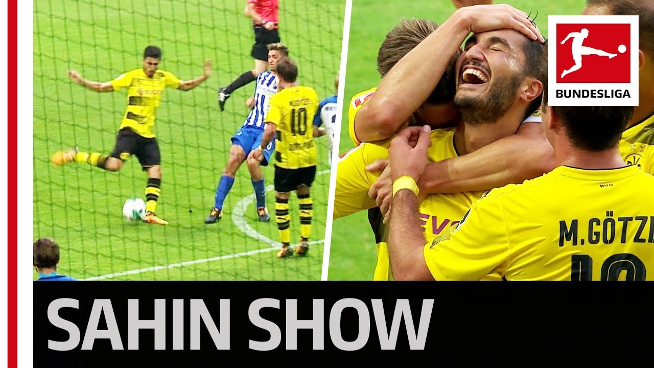 Dortmund's Sahin is Back - Great Goal and Assist for Aubameyang