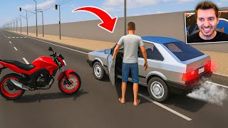 Dirigindo CARROS no MOTO WHEELIE 3D! (nova atualização) screenshot 5