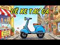 Bé Vẽ Xe Tay Ga Siêu Ngầu Chỉ Với Vài Nét! | Bé Vui Học Vẽ
