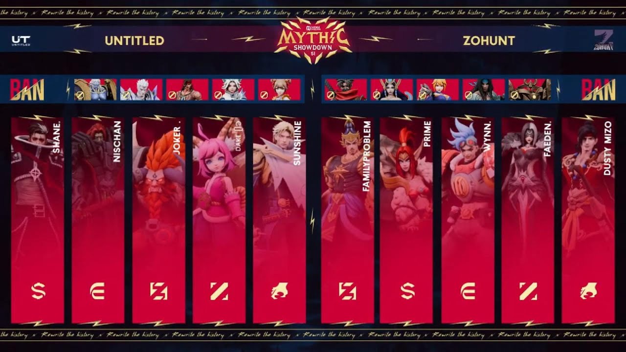 Zohunt vs UT | Mythic Showdown | Match 1