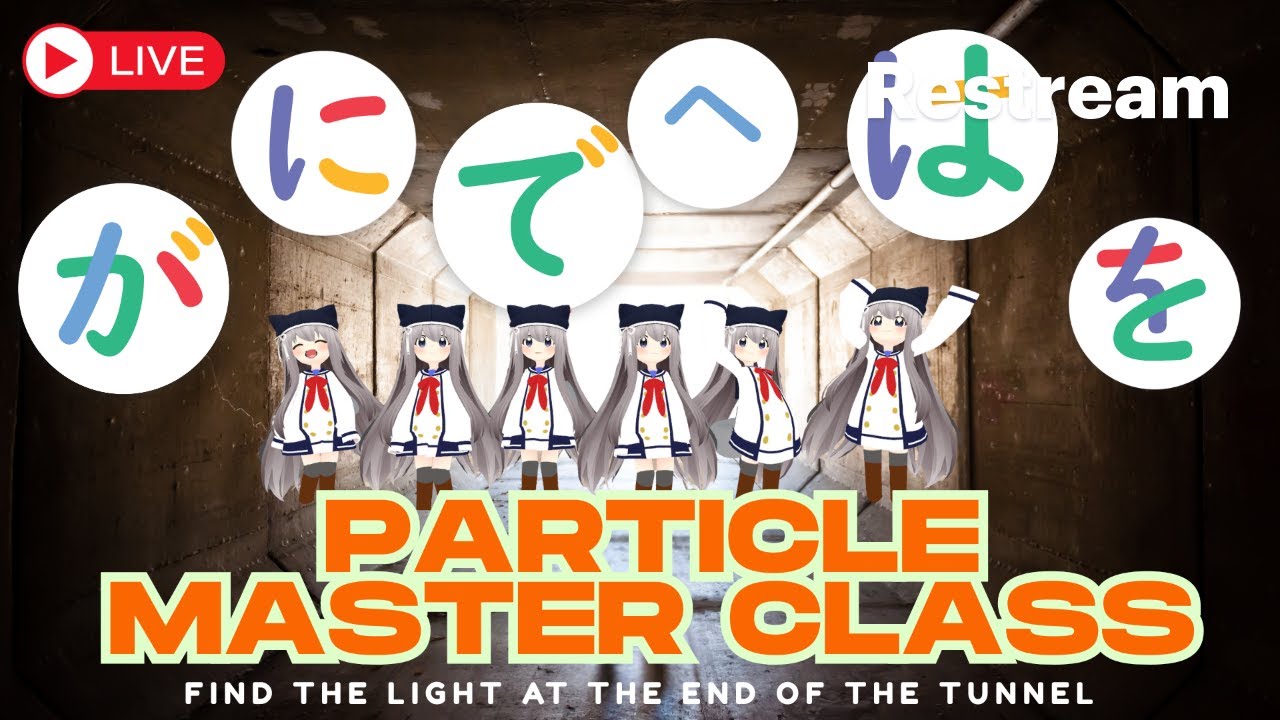 🎌 LIVE Japanese Master Class: は・が・を・に・で 🎌