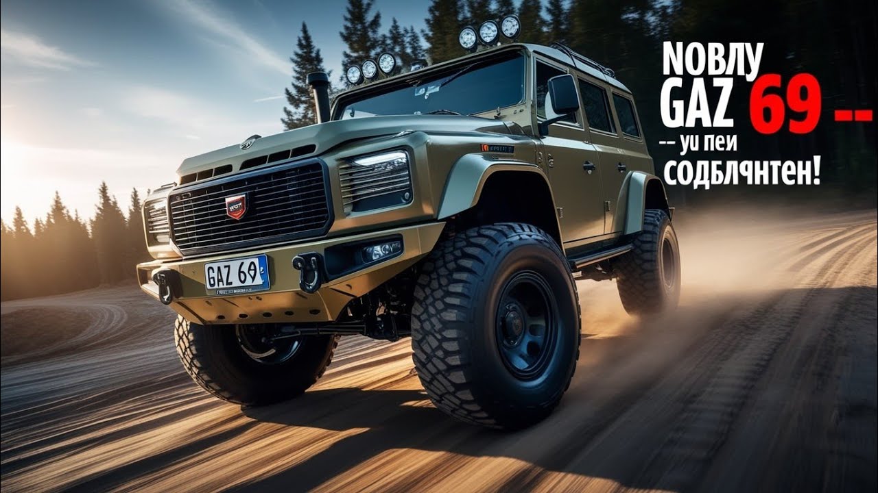 «Gaz 69 2026: Легенда возвращается с невероятными обновлениями!»