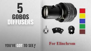 Top 10 Gobos Diffusers [2018]: Rocwing - Strobe Flash Optical Snoot Color Card Background Effect screenshot 4