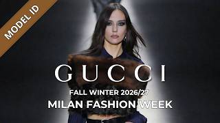 Gucci Fall Winter 2026/27 Fashion Show Model ID | Milan Fashion Week