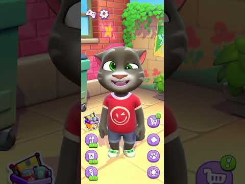 Говорящий кот Том, часть 13823 #Шорты