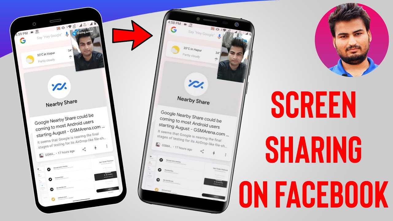 Share Your Phone Screen | Facebook Messenger New Feature