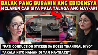 🔴 MAYOR ALICE BALAK pang BURAHIN ang EBIDENSYA sa PAGMAMAY-ARI niyang MCLAREN CAR | Jevara PH