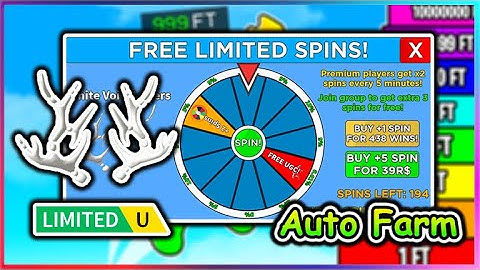 [UGC LIMITED] Roblox Every Second You Get +1 Jump Power Script - Wins Farm | Auto Spin