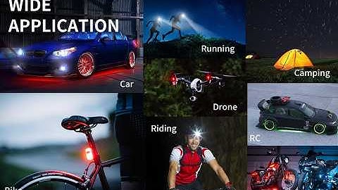 Hiseanllo Wireless Led Strobe Lights with Remote