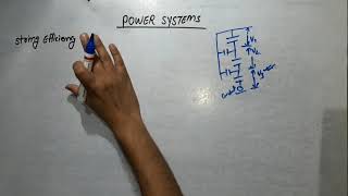 Famous 9. #Power Systems_|String Efficiency|| Method to improve String efficiency| Profile